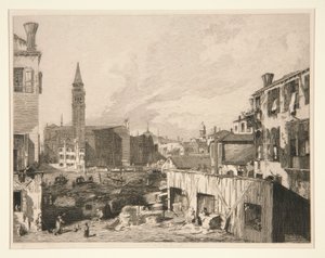 Ansicht in Venedig (Scuola della Carità)