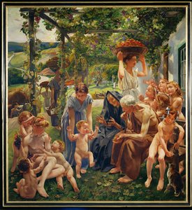 Abend, aus dem Triptychon L