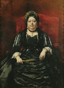Porträt von Madame Leopold Stern, 1879