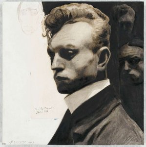 Selbstporträt, 1903 von Leon Spilliaert