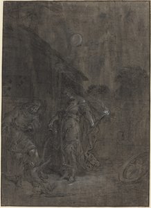 Stellio wird von Ceres in eine Eidechse verwandelt