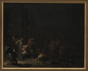 Die Anbetung der Heiligen Drei Könige von Leonard Bramer