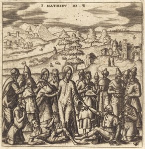 Christus heilt die Kranken von Leonard Gaultier