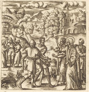 Christus heilt einen stummen Mann von Leonard Gaultier