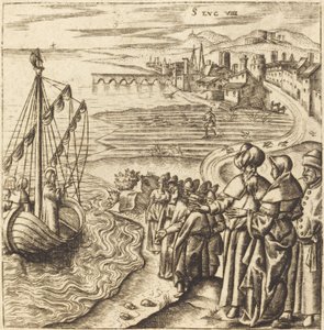 Christus auf dem See von Leonard Gaultier