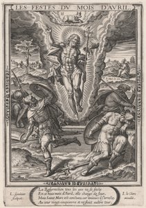 Die Feste des Monats April (Die Auferstehung) von Leonard Gaultier