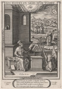 Die Feste des Monats Oktober (Heiliger Lukas) von Leonard Gaultier