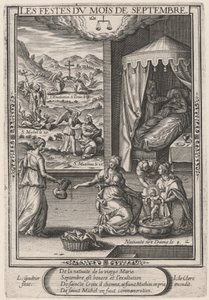 Die Feste des Monats September (Geburt der Jungfrau)