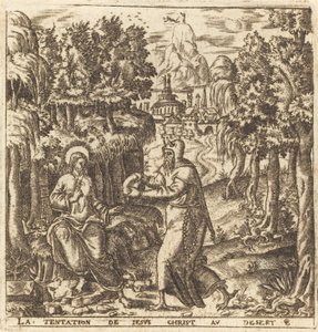 Die Versuchung Christi von Leonard Gaultier
