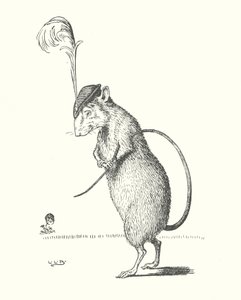 Und die Ratte trug eine Feder im Hut von Leonard Leslie Brooke