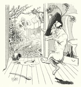 Alte Mutter Hubbard von Leonard Leslie Brooke