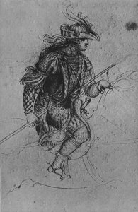 Ein Jugendlicher zu Pferd, um 1480 (1945)