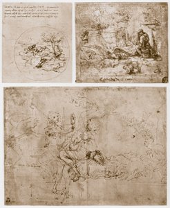 Allegorien, 15. Jahrhundert von Leonardo da Vinci