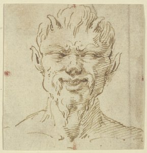 Faunkopf von Leonardo da Vinci