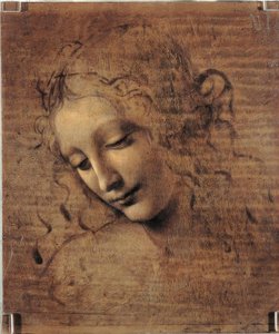Frauenkopf von Leonardo da Vinci