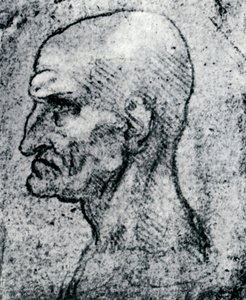 Kopf eines alten Mannes, 1913