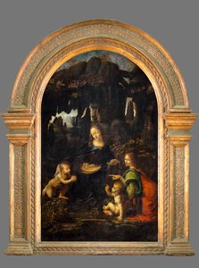 Die Madonna der Felsen von Leonardo da Vinci