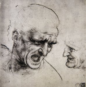Studie für die Schlacht von Anghiari