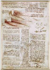 Studien des Wassers von Leonardo da Vinci