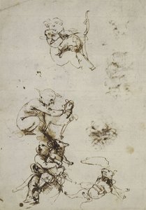 Leonardo da Vinci, Objekt 1857,0110.1 - recto (British Museum) von Leonardo da Vinci