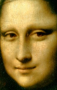 Porträt der Mona Lisa (Detail), 1503-1506