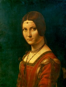 Porträt einer unbekannten Frau La Belle Ferroniere, c1490