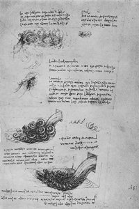 Studien von Wasserformationen, ca. 1480, 1945