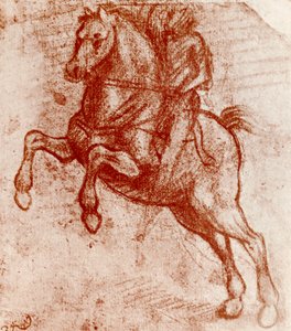 Studie eines Ritters, von Leonardo Da Vinci, 1913