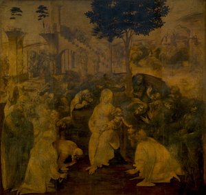 Die Anbetung der Könige, um 1480