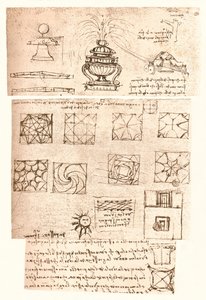 Drei Architekturzeichnungen, ca. 1472-1519, 1883
