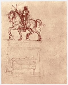 Trivulzio-Denkmal, ca. 1511 von Leonardo da Vinci