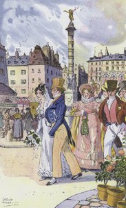Mariannes Hochzeit von Leonce Burret