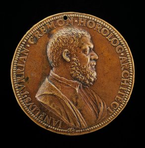 Giannello della Torre von Cremona, Ingenieur im Dienst von Karl V. (Vorderseite) von Leone Leoni