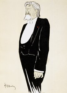 Schauspieler Jean Mounet-Sully, Karikatur von Leonetto Cappiello