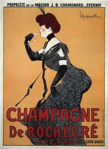 Champagne de Rochegre von Leonetto Cappiello