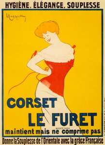 Korsett le Furet von Leonetto Cappiello