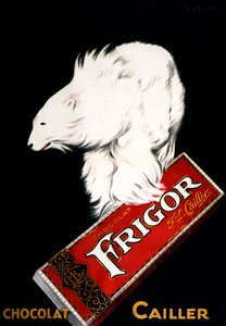 Frigor Schokoladenplakat von Leonetto Cappiello von Leonetto Cappiello