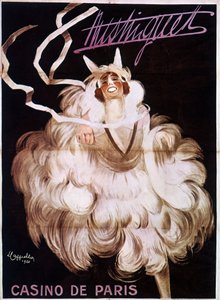 Mistinguett im Casino de Paris, Plakat von Leonetto Cappiello