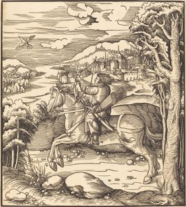 Der Prinz beim Vogelfangen