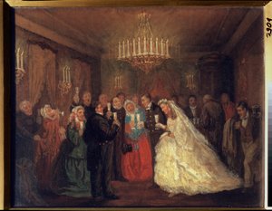 Die Hochzeit von Leonid Ivanovich Solomatkin