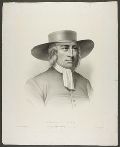 George Fox von Leopold Grozelier