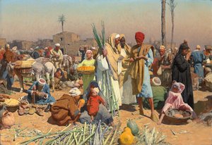 Markt in Unterägypten