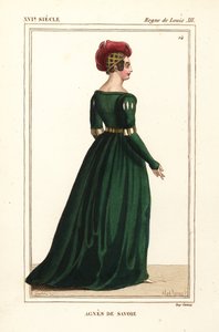Agnes von Savoyen, Gräfin von Longueville von Leopold Massard