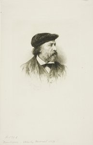 Porträt von Daubigny