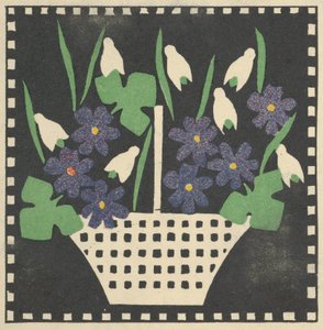 Blumenkorb, 1907 von Leopoldine Kolbe