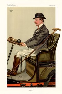 Major Charles Chetwynd-Talbot, Earl of Shrewsbury - Porträtsitzung von Leslie Matthew (1851 1922) Ward