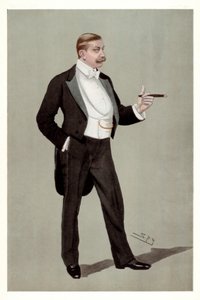 Ein deutscher Attaché, Baron Hermann von Eckardstein, deutscher Diplomat, 1898