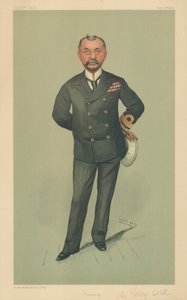 Kapitän Percy Scott, Artillerie, 17. September 1903, Vanity Fair Karikatur
