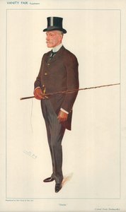 Colonel Frank Shuttleworth, Charlie, 10. Februar 1909, Vanity Fair Karikatur