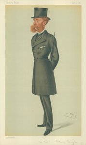 Lord Dorchester, The Turf, 24. März 1877, Vanity Fair Karikatur